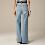 DenimElegance - Plus Flare Pants