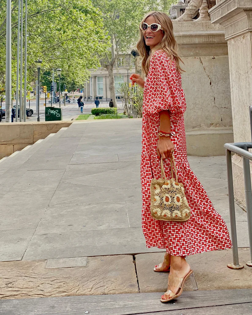 Lucia – V Neck Boho Dress