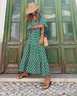 Lucia – V Neck Boho Dress