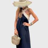 Zevara - Backless Summer Gown