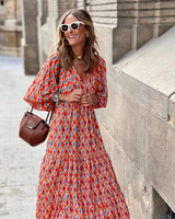 Lucia – V Neck Boho Dress