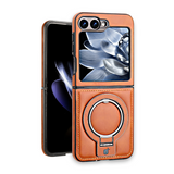 EliteShield - Magnetic Leather Flip Case