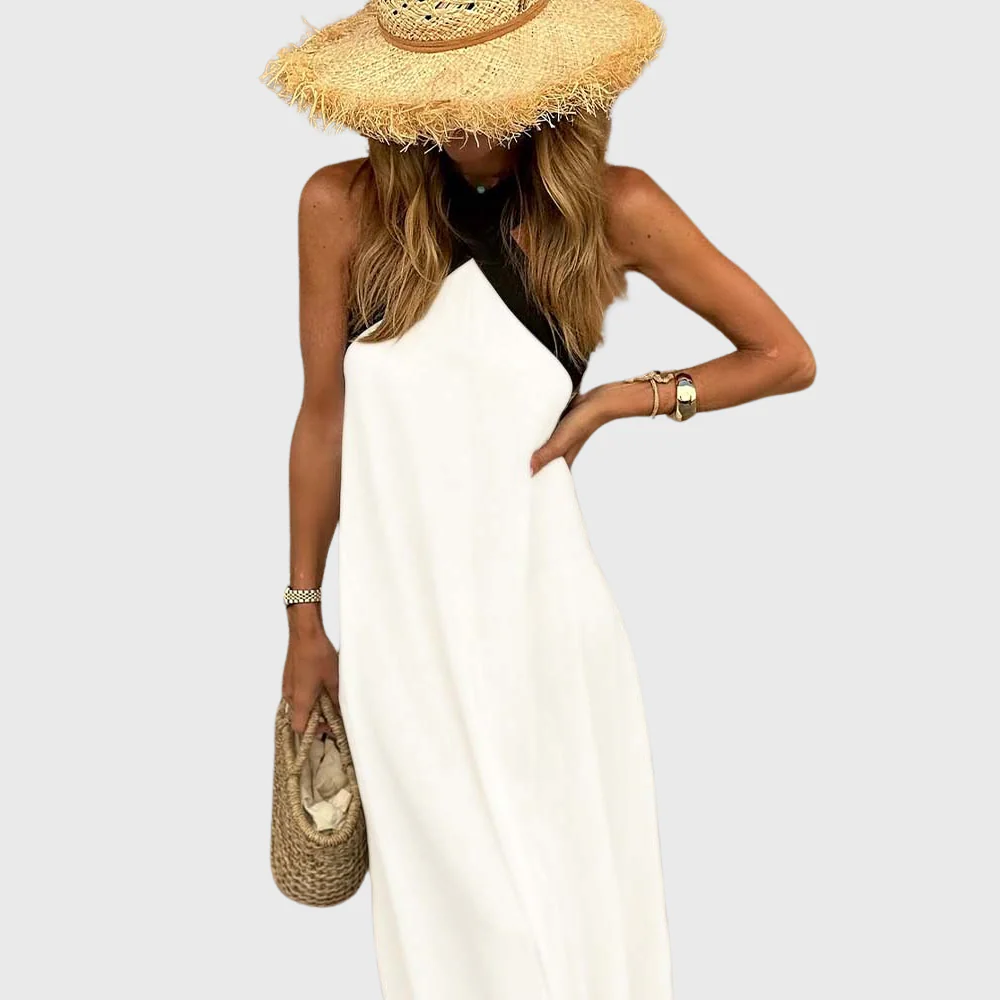 Zevara - Backless Summer Gown