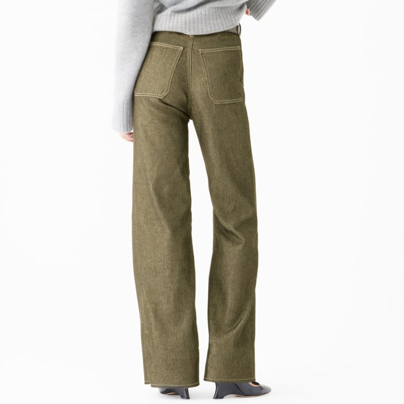 DenimElegance - Plus Flare Pants