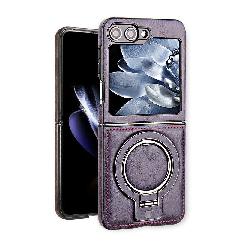 EliteShield - Magnetic Leather Flip Case
