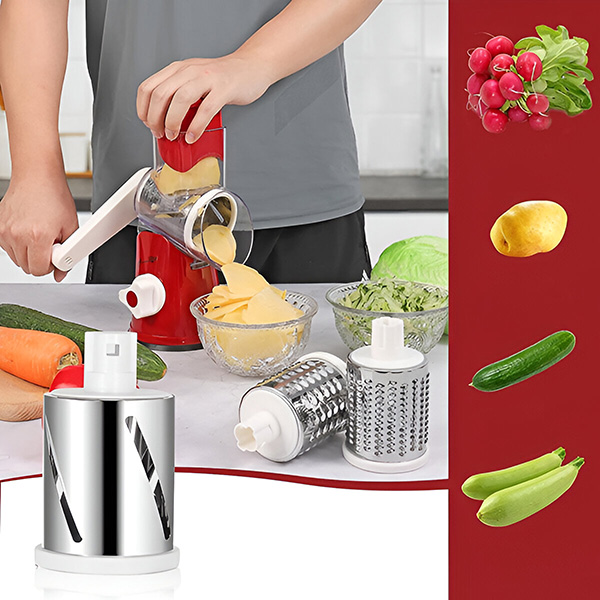 SliceMate - Hand Crank Veggie Slicer