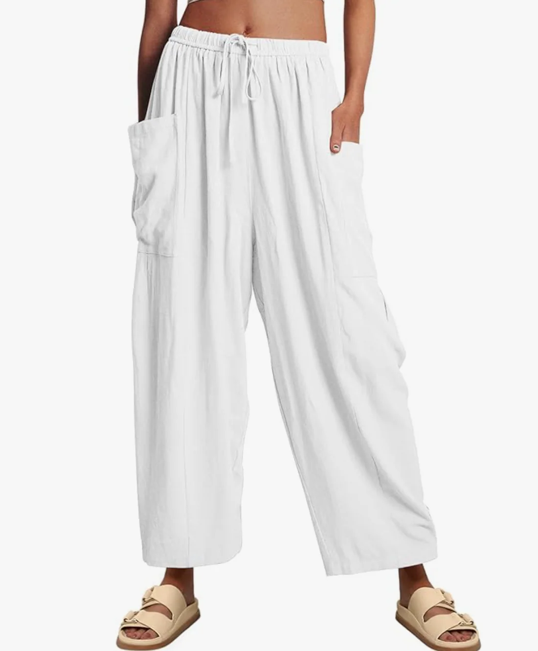 Sireli - Pleated Linen Trousers