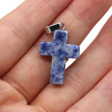 Stancra - Easter Natural Stone Crystal Cross (4 Pcs)