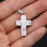 Stancra - Easter Natural Stone Crystal Cross (4 Pcs)