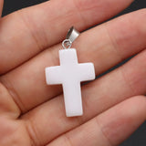 Stancra - Easter Natural Stone Crystal Cross (4 Pcs)