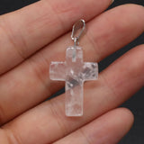 Stancra - Easter Natural Stone Crystal Cross (4 Pcs)