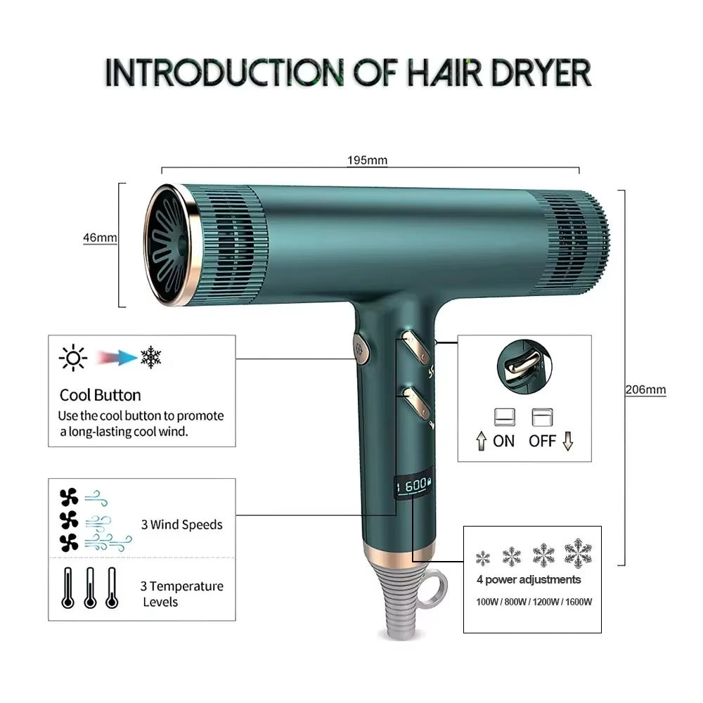 High Power Professional Hair Dryer