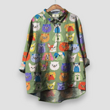 TropiChic - Animal Print Blouse