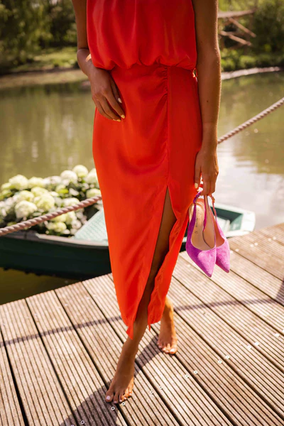 TRAFwear - Pleated Party Dress