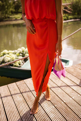 TRAFwear - Pleated Party Dress