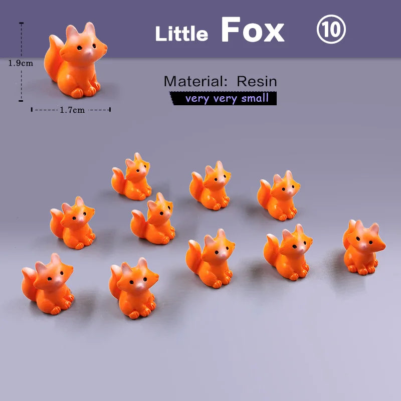 kazoo - Easter Animal Figurines (10Pcs)