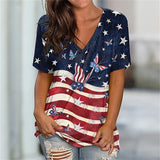 StarVibe - USA Flag Street Tee