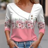 Trendiva - 3D Floral Tee