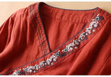 ZenMuse - Ethnic Embroidered Hanfu Top