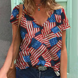 StarVibe - USA Flag Street Tee