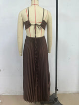 Solévia - Backless Long Dress