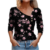 Trendiva - 3D Floral Tee