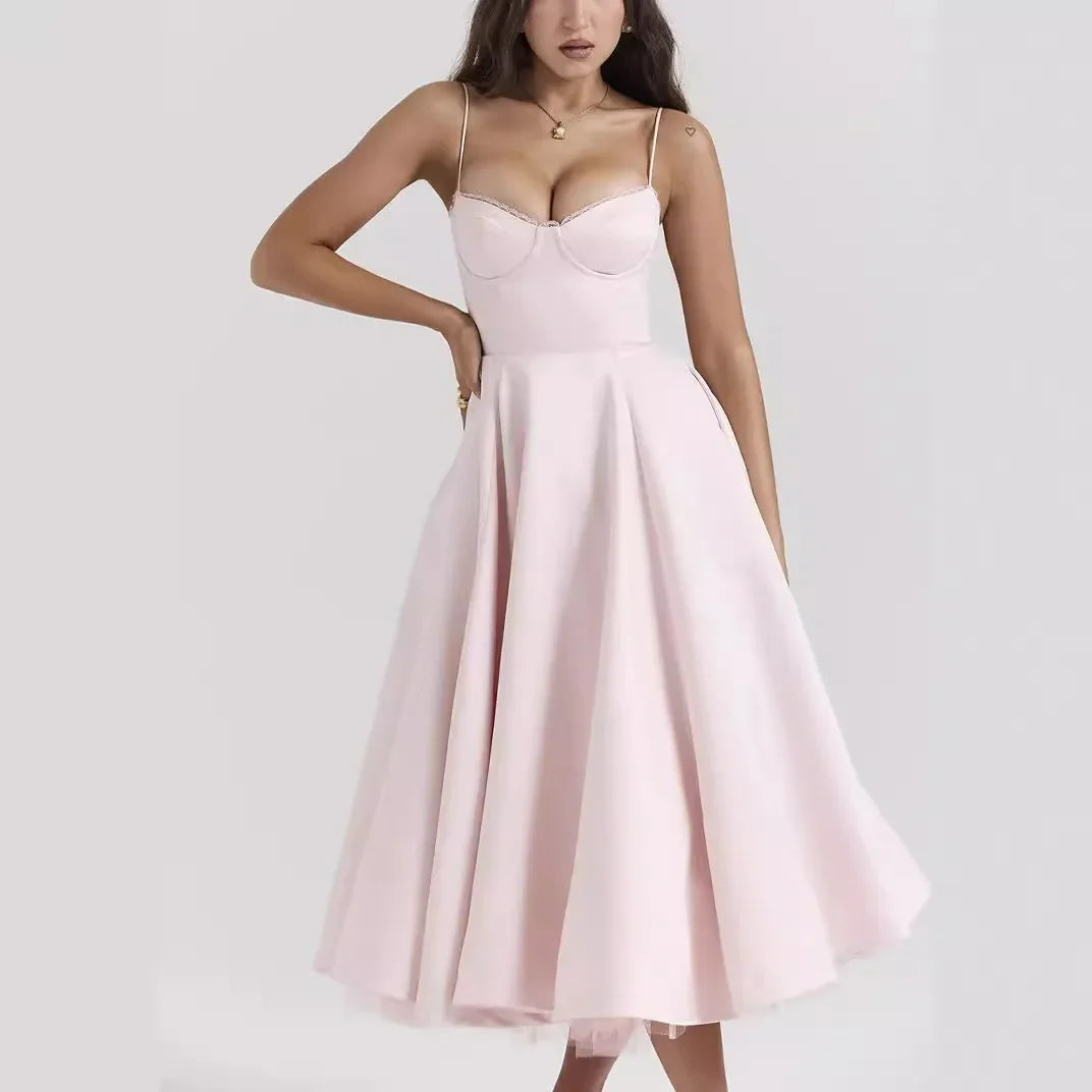 EuroVogue - Strapless Puff Dress