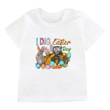 Dadsona - Kids Easter Bunny T-shirt for Sibling Matching Party