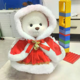 Toylly - Handmade Bear Plush Toy with Dress (30cm)