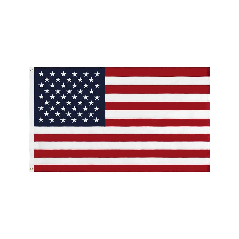 PatrioMax - Embroidered USA Flag