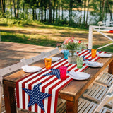 PatrioLuxe - Stars & Stripes Table Runner