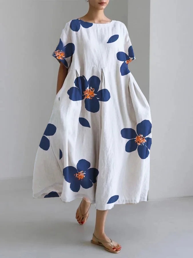 Syrahi - Floral Bohemian Dress