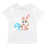 Dadsona - Kids Easter Bunny T-shirt for Sibling Matching Party