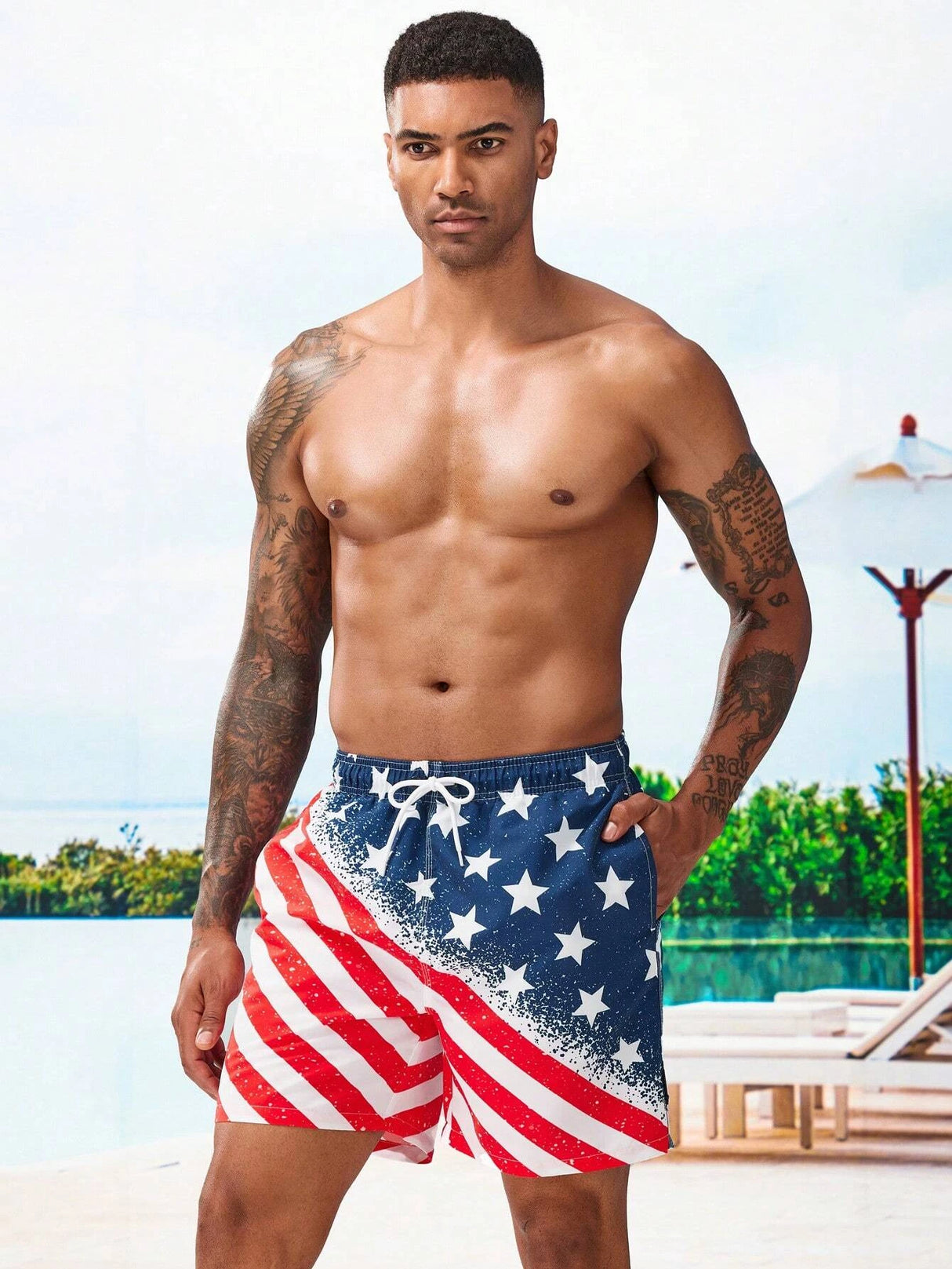 AmeriDrift - Men's Swim Shorts
