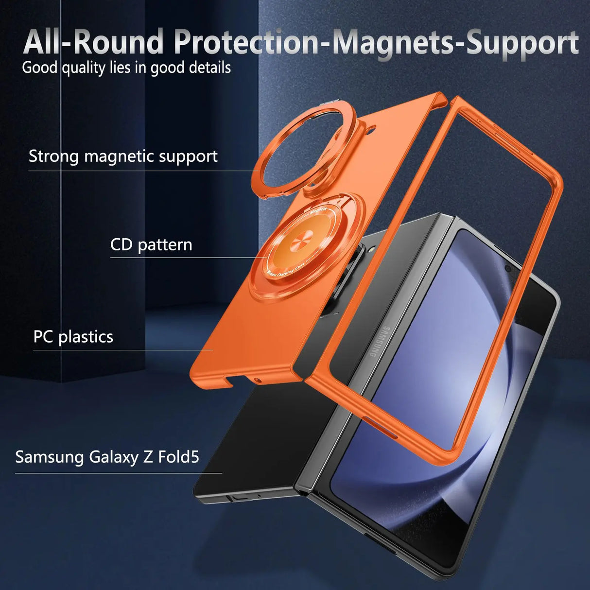 MagSafe Pro - Magnetic Charging Case with Stand