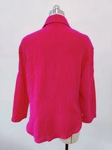 OranLuxe - Casual Button Blouse