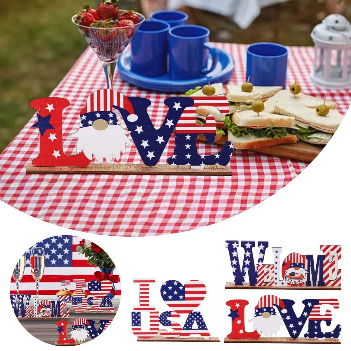 StarSpire - 4th of July Table Decor