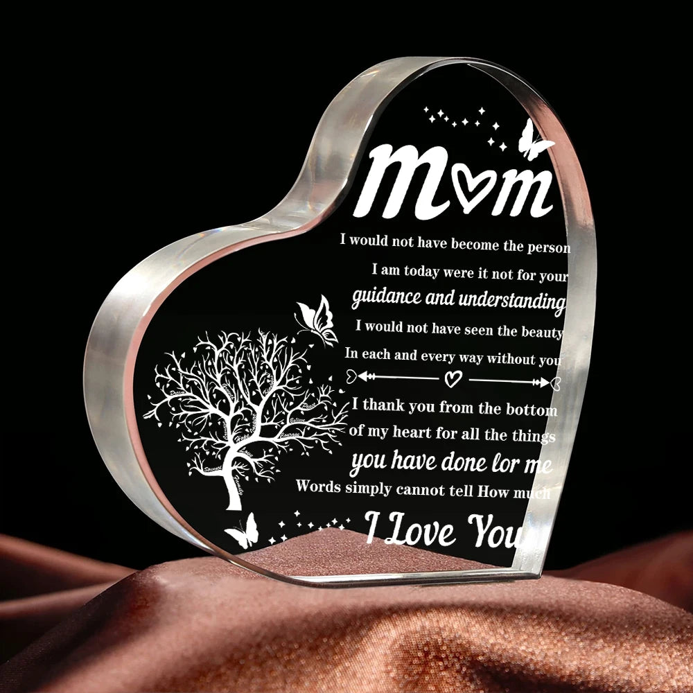 HeartGlow - Acrylic Mom Gift