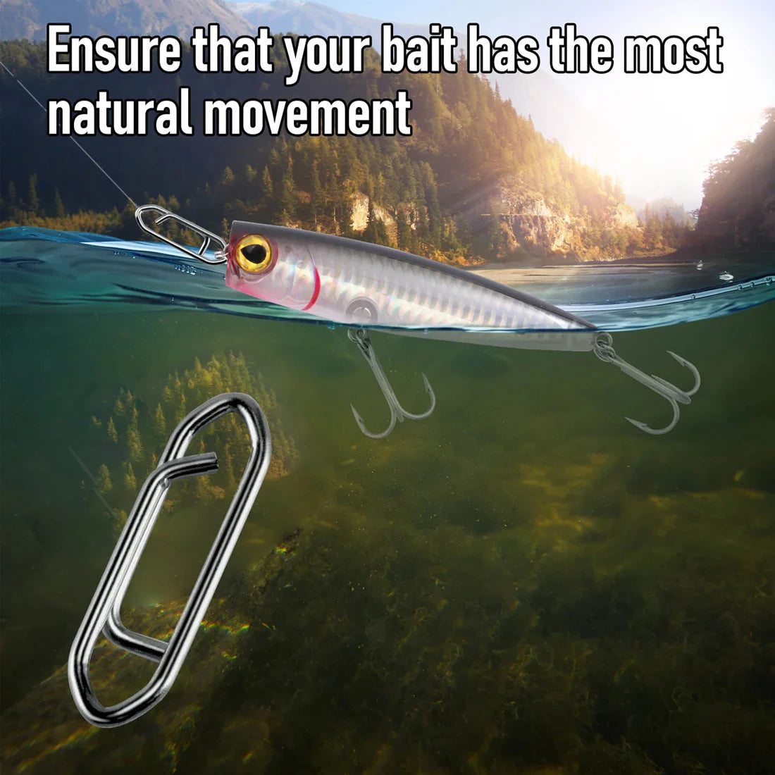 FishTrip - Stainless Snap Clips