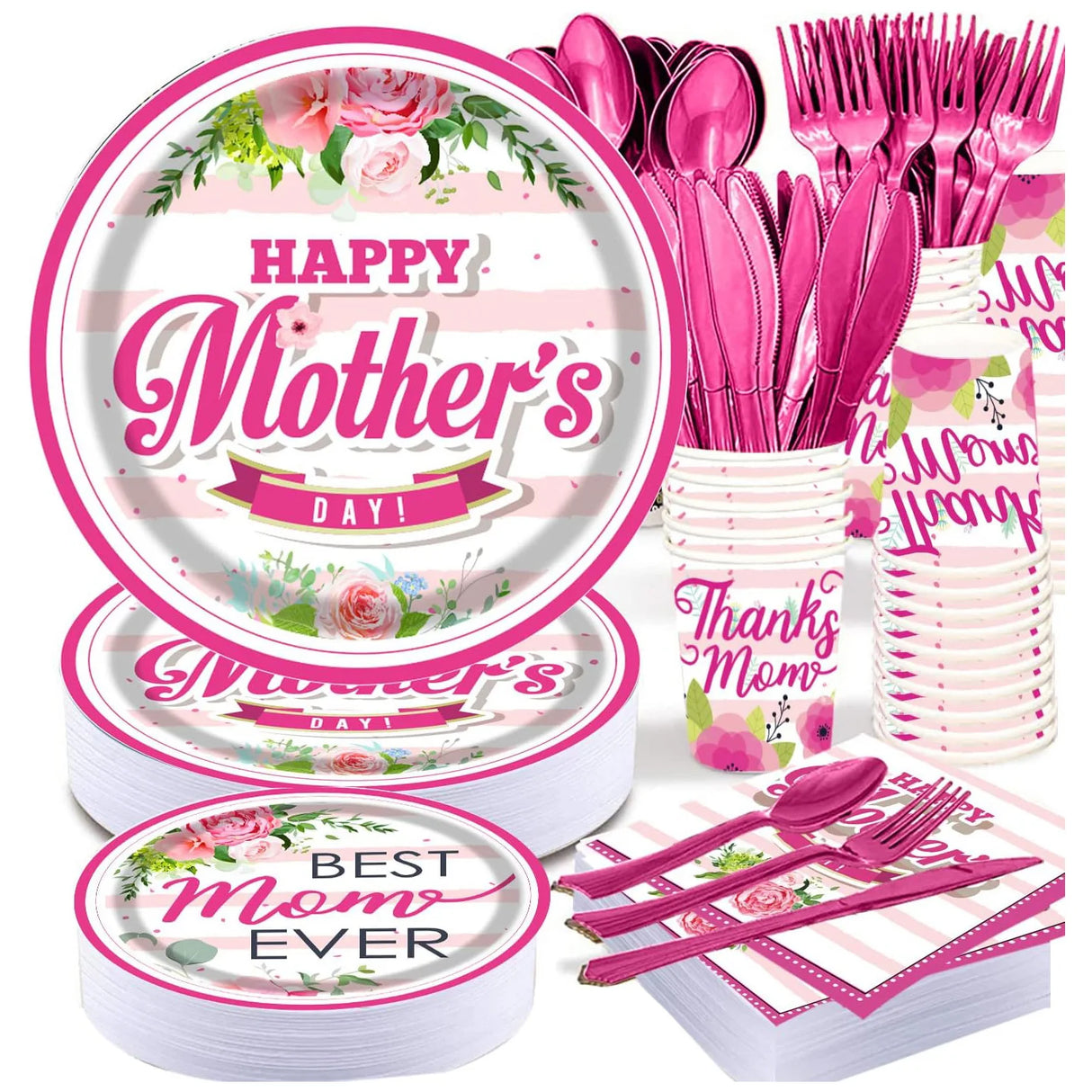 BloomEa - Floral Party Tableware