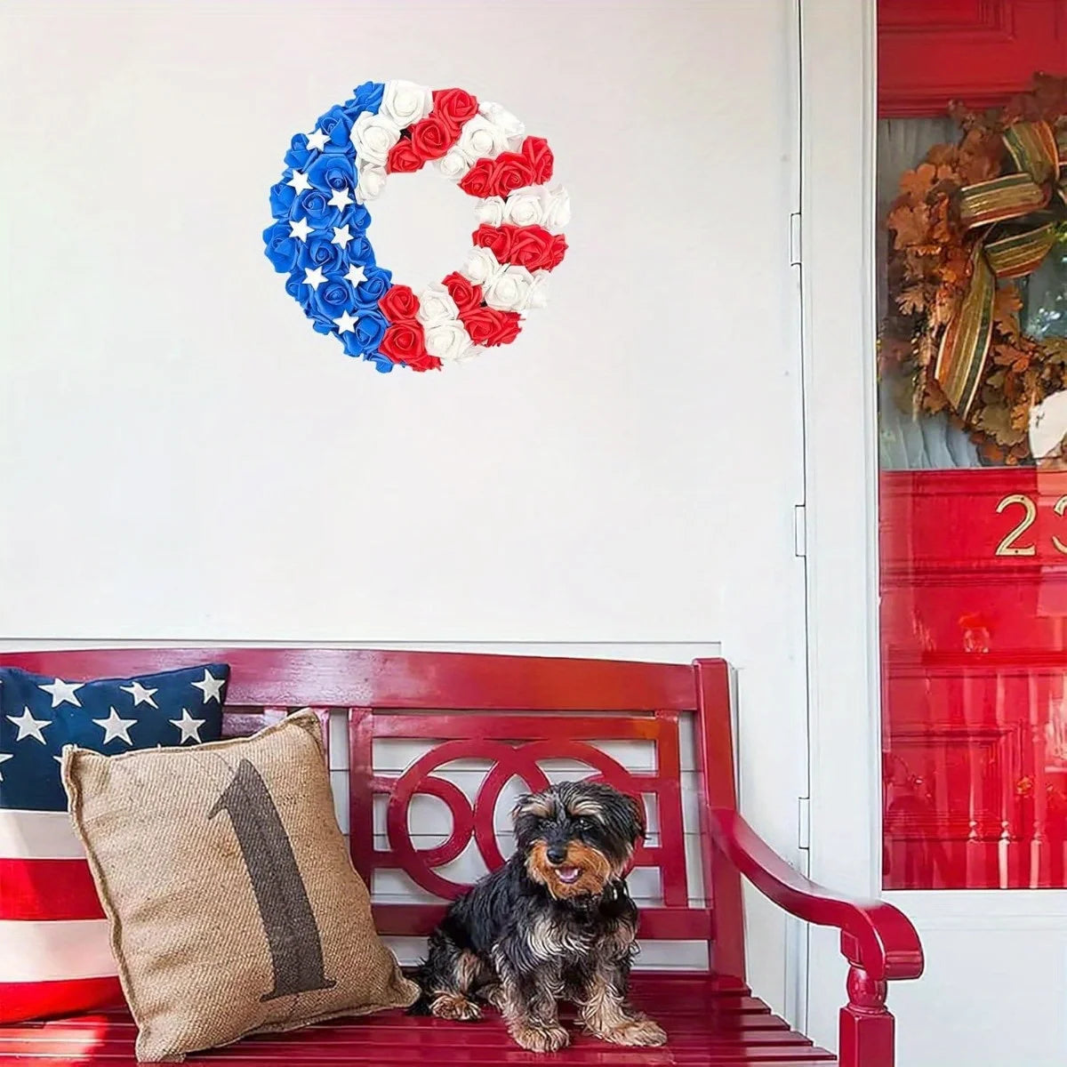 PatrioBloom - Americana Festival Wreath