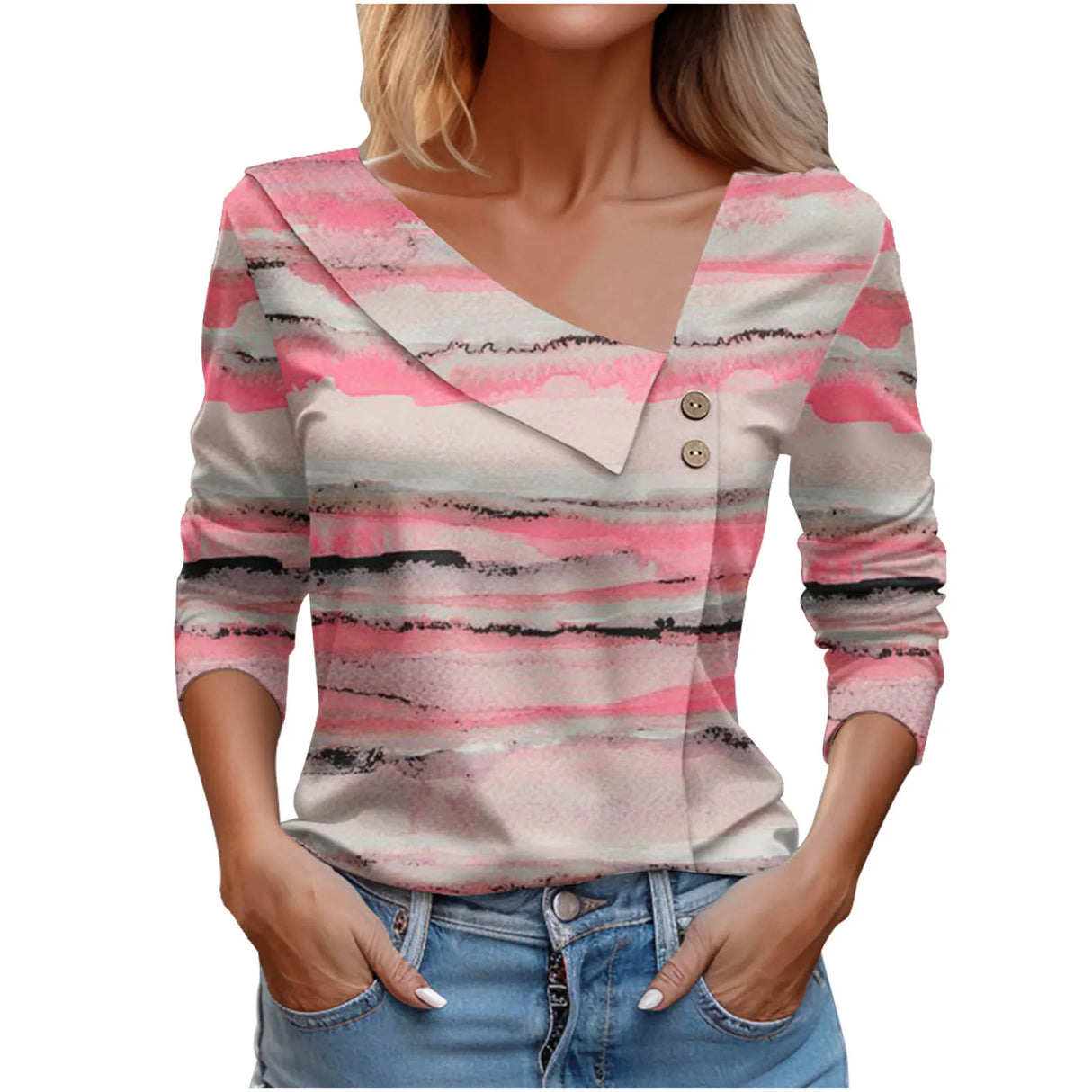 Trendiva - 3D Floral Tee