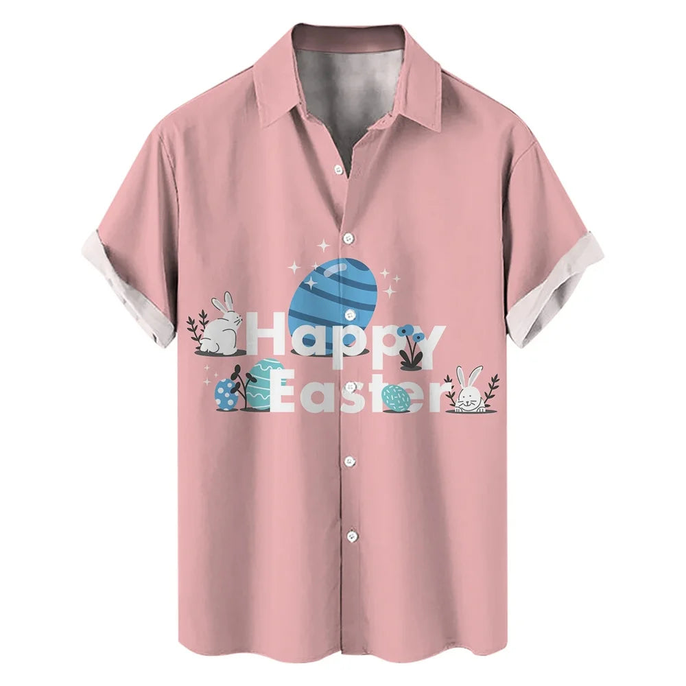 Puamana - Men’s & Women’s 3D Printed Easter Hawaiian Shirt