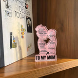 Heartify - Mom Acrylic Plaque