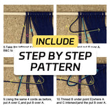 KnotNations - DIY US Flag Tapestry Kit