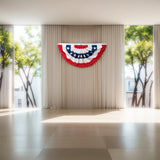 PatrioStyle - USA Pleated Fan Flag