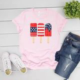 PatrioticPop - Vintage 4th of July Tee
