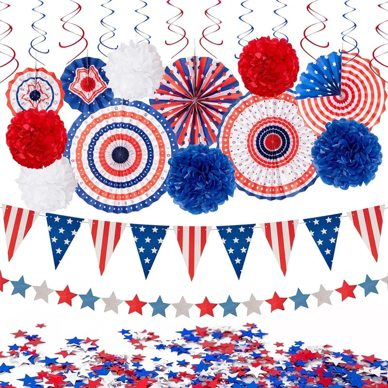 FestivaGlow - Patriotic Decor Set