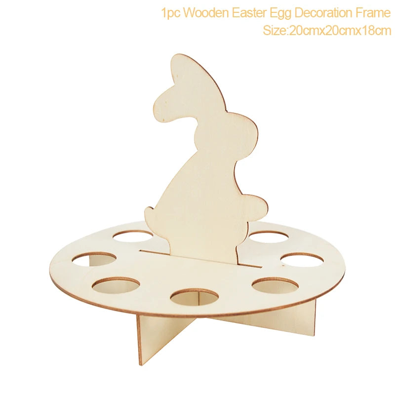 Ptichye - Wooden Easter Egg Holder Shelves