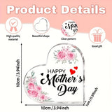 HeartGlow Keepsakes - Acrylic Heart Plaque